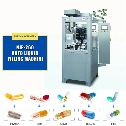 Liquid Oil Capsule Filling Machine For Filling Pallet and Oil